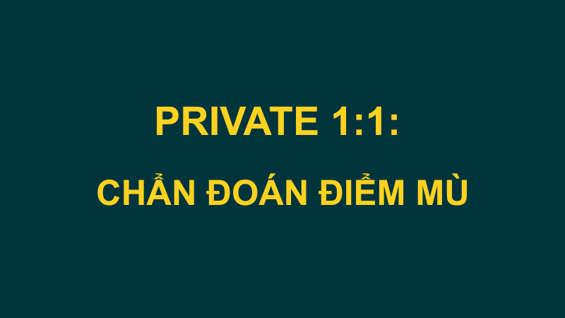 BÓC TÁCH VẬN HÀNH & NHẬN DIỆN RÒ RỈ DÒNG TIỀN