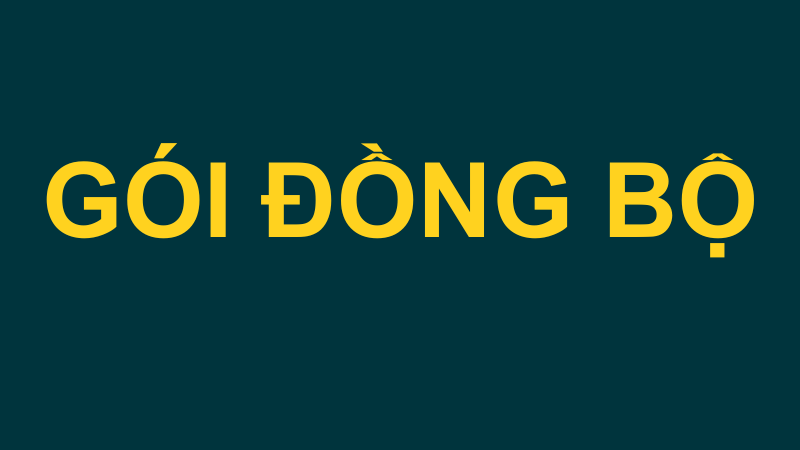 GIẢI PHÁP ĐỒNG BỘ NĂNG LỰC VẬN HÀNH